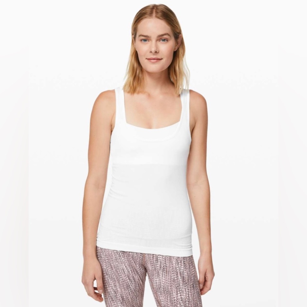 🍋Lululemon Seek Simplicity Ribbed 2-Way Seamless Tank Top🍋~6